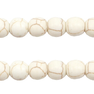 Cateye-Glasperle Würfel 8mm braun 10 Stück
