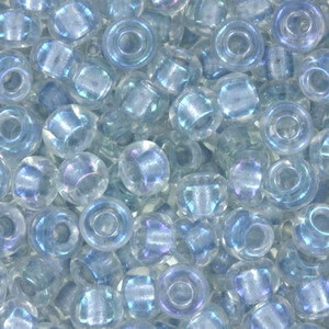 Miyuki rocailles Perlen 6/0 - Pearlized effect crystal light