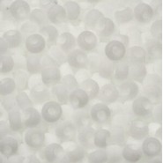 Miyuki seed beads 8/0 - Opaque matte white 8-402F