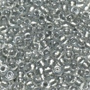 Rocalla Miyuki 8/0 - Sparkle pewter lined crystal 8-242