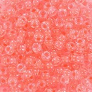 Miyuki seed beads 8/0 - luminous pink 8-1122