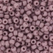 Miyuki seed beads 8/0 - Opaque mauve 8-410