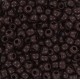 Miyuki rocailles Perlen 8/0 - Opaque chocolate 8-409