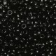 Miyuki seed beads 8/0 - Opaque black 8-401