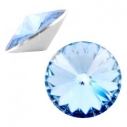 Rivoli 1122 - 12 mm point back rhinestone Light sapphire blue