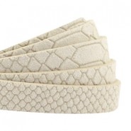 DQ leer plat 10mm Reptile Beige