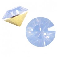 Basic Puntsteen SS29 Light sapphire blue opal