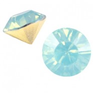 Basic Kegelstein SS29 Light green turquoise opal