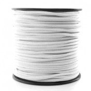 Imi Suede koord 3mm - White