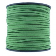 Faux Leather Suede cord 3mm - Moss green