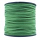 Faux Leather Suede cord 3mm - Moss green