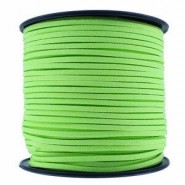 Imitat Wildlederschnur 3mm - Lime green