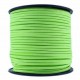 Faux Leather Suede cord 3mm - Lime green