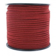 Imi Suede koord 3mm - Red