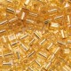 Miyuki square - cubes 4mm - Silverlined gold SB-3