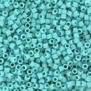 Miyuki delica beads 11/0 - Opaque matte turquoise green DB-759