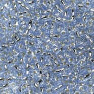 Miyuki seed beads 11/0 -  Silverlined light sapphire 11-2430