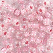 Miyuki seed beads 6/0 - Pearlized effect pink 6-4607