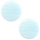 Polaris cabochon 12mm Sparkle dust Soft blue