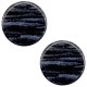 Polaris cabochon 12mm Sparkle dust Indigo blue