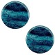 Polaris cabochon 7mm Sparkle dust Blue zircon