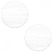 Polaris cabochon 7mm Sparkle dust White