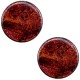 Polaris cabochon 12mm Stardust Port royale red