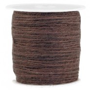 Trendy Jute cord 2.0mm Dark brown 