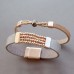 DQ metal end cap (Ø5x2mm) with 2 stringing holes Gold