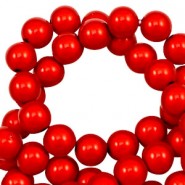 Miracle 3D kraal 12mm Aurora red