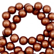 Miracle 3D kraal 12mm Amber brown