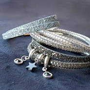 Chique armbanden met strass & glitters voor de komende feestdagen