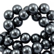 Top quality glass pearl beads 12mm Antracite Grey