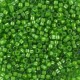 Miyuki delica beads 11/0 - Lined luster pea green DB-274