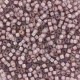 Miyuki delica beads 11/0 - White lined ab smoky amethyst DB-1791