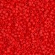 Miyuki delica kralen 11/0 - Opaque matte vermillion red DB-757