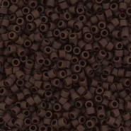 Miyuki delica beads 11/0 - Opaque matte espresso DB-1910