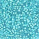 Miyuki delica kralen 11/0 - Mint pearl lined ocean blue DB-1708