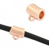 DQ metaal Tube hanger met oog Ø 3.2 mm Rosé goud