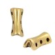 DQ metalen verdeler/spacer 11x4mm Antiek brons