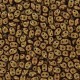 SuperDuo Beads 2.5x5mm Gold Shine - Amber