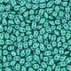 SuperDuo Beads 2.5x5mm Pearl Shine - Lt Green