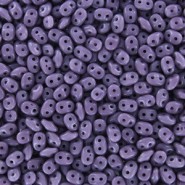 SuperDuo Beads 2.5x5mm Opaque Amethyst