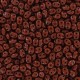 SuperDuo Beads 2.5x5mm Opaque Umber