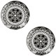 Mandala basic cabochon 12mm Black