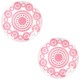 Basic cabochon Zeeuwse knop 12mm Rose pink