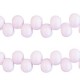 Glass beads 8mm A-symmetrical Light lilac