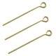 DQ metal Eyepins 25mm Antique bronze