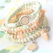 New 5 June - Wooden beads in beautiful summer colors!