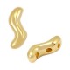 DQ metal spacer bar Twist Gold